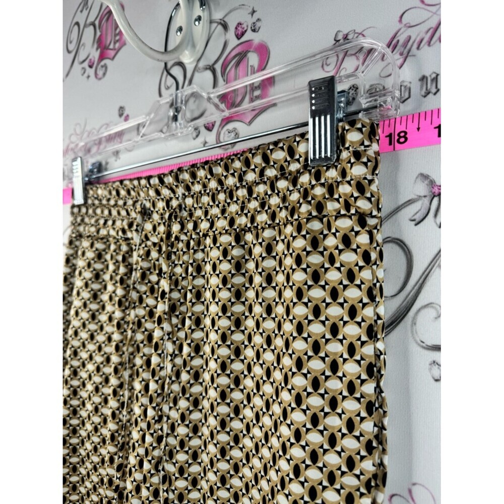 Taver & Blair pants geometric London Geometric Print Palazzo Pants Gold & Black - Picture 3 of 10